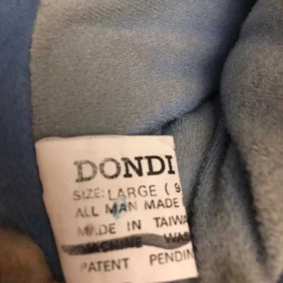 Dondi Paddington Bear Slippers Size (Large) 9/10 Blue Yellow - Picture 2 of 15